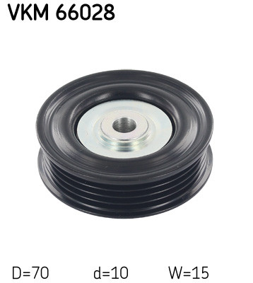 SKF Umlenk-/Führungsrolle, Keilrippenriemen